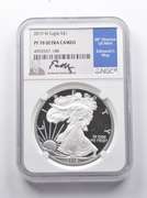 PF70 UCAM 2019-W American Silver Eagle Signed Moy NGC