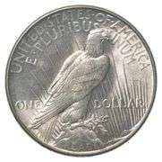 1934 Peace Silver Dollar
