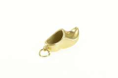 14K Yellow Gold 3D Dutch Clog Shoe Vintage Charm/Pendant