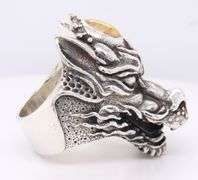 925 Sterling Silver Giani Insporations Head Ring