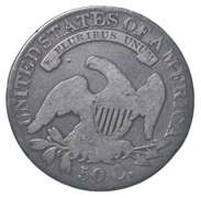 1827/6 Capped Bust Half Dollar Type 1