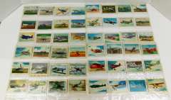 Big Lot of 48 Wings Cigarettes Tobacco Trade Cards
