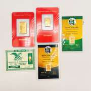 Group Lot of Gold Bars! 3.17 Grams Total