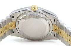 Rolex Datejust Two-Tone 116233, 36mm Sunbeam Dial W/ Box & Papers