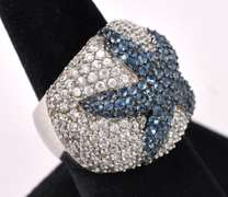 Starfish Ring In Sterling Silver
