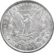 1890-O Morgan Silver Dollar