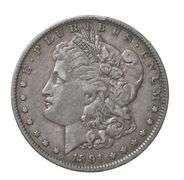 1891-O Morgan Silver Dollar Die Clash E