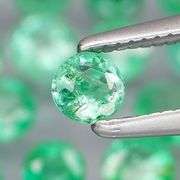 Outstanding 2.83ct real Colombian Emerald set