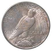 1935 Peace Silver Dollar