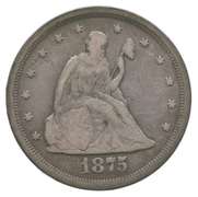 1875-S Seated Liberty Twenty-Cent Piece