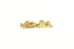 14K Yellow Gold Retro 1960's Syn. Ruby Eyed Dog Poodle Charm/Pendant