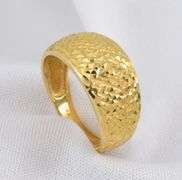 Textured and Tapered 14k Ring