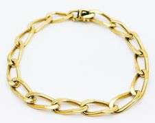 Chain Bracelet in 18KT Yellow Gold