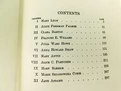 1917 Heroines of Service Antique Book
