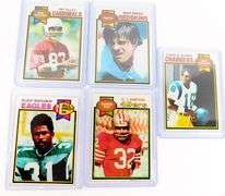 Lot of 10 Topps 1979 Football Super Stars