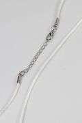 Stainless Steel Clasp - Silk Rope Chain Lot - 27 Necklaces