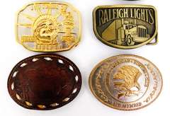 Nice Lot of 6 Vintage Belt Buckles