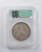EF40 1893 Morgan Silver Dollar ICG