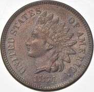 1874 Indian Head Cent