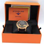 Stuhrling Watch with Brown Leather Strap
