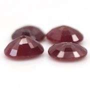 Heavy 17.16ct oval cut Ruby set