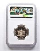 PF69 UCAM 1976 FM Trinidad 100 Dollars Gold First Day Of Minting NGC