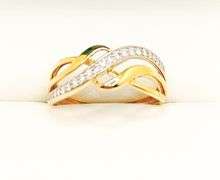 One-Of-a-Kind 18kt Yellow Gold Diamond Band