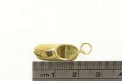 14K Yellow Gold 3D Dutch Clog Shoe Vintage Charm/Pendant