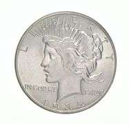 1935 Peace Silver Dollar