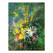 Little Yellow Flower by Leung Original