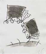 Claes Oldenburg- Notebook Torn in Half (State II)
