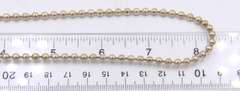 925 Sterling Silver Palm Tree Pendant on Chain and Ball Necklace