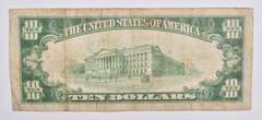 1929 $10 United States National Currency Hinton, WV Brown Seal 5562