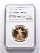 PF70 UCAM 1993-P $25 American Gold Eagle 1/2 Oz Gold NGC
