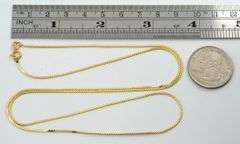 Practical 14k Serpentine Necklace