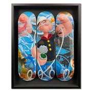 Popeye Skateboard by Koons, Jeff