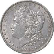 1902 Morgan Silver Dollar
