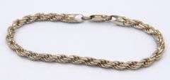 Group Lot of 3 Vintage 925 Sterling Silver Bracelets