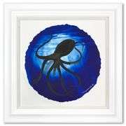 Blue Octopus Float by Wyland Original
