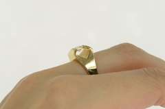 14K Yellow Gold 0.45 Ct VS Diamond Pressure Set Men's Ring