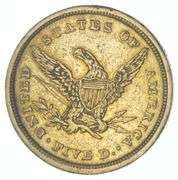 1839-C $5 Liberty Head Gold Half Eagle