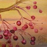 American Cedar Waxwing by Katon Original