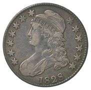 1828 Capped Bust Half Dollar
