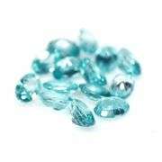 Vibrant blue! 11.57ct 14pc Cambodian Zircon set