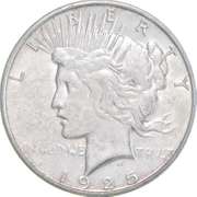1925-S Peace Silver Dollar