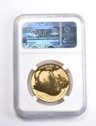 PF70 2013-W $50 American Gold Buffalo REV PF 1 Oz Gold 100th Anniv NGC
