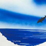 Dolphins by Wyland Original