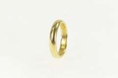 18K Yellow Gold 4.2mm Thick Tiffany & Co Vintage Wedding Band Ring