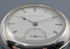 Rare 1871 National Watch Co. Coin Silver Pocket Watch