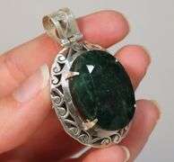 Huge! Stunning Emerald pendant